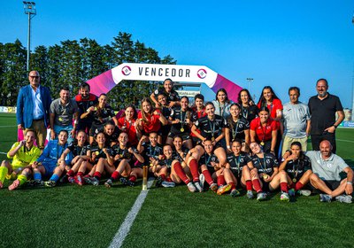 Clube de Albergaria sagra-se vencedor da Taça Nacional Promoção Feminina