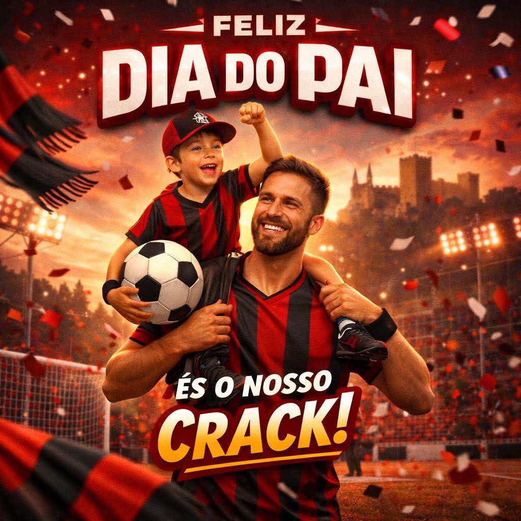 Feliz dia do Pai.