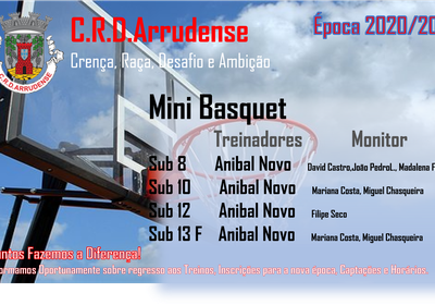 Equipas Técnicas 2020/2021 Basquetebol