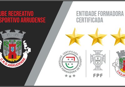 Futebol CRDA consegue Certificação da FPF como Entidade Formadora Certificada de 3 ***