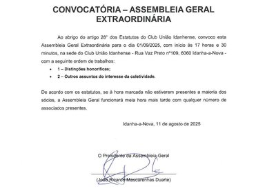 Assembleia Geral Extraordinária