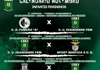 Novembro Infantis Femininos