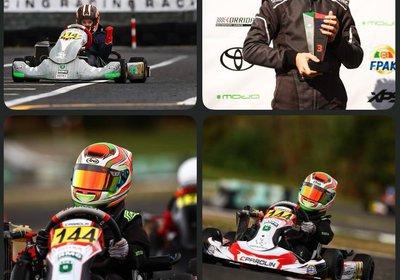 João Caramelo sobe ao pódio na 5ª prova do Campeonato Portugal Rotax no Bombarral