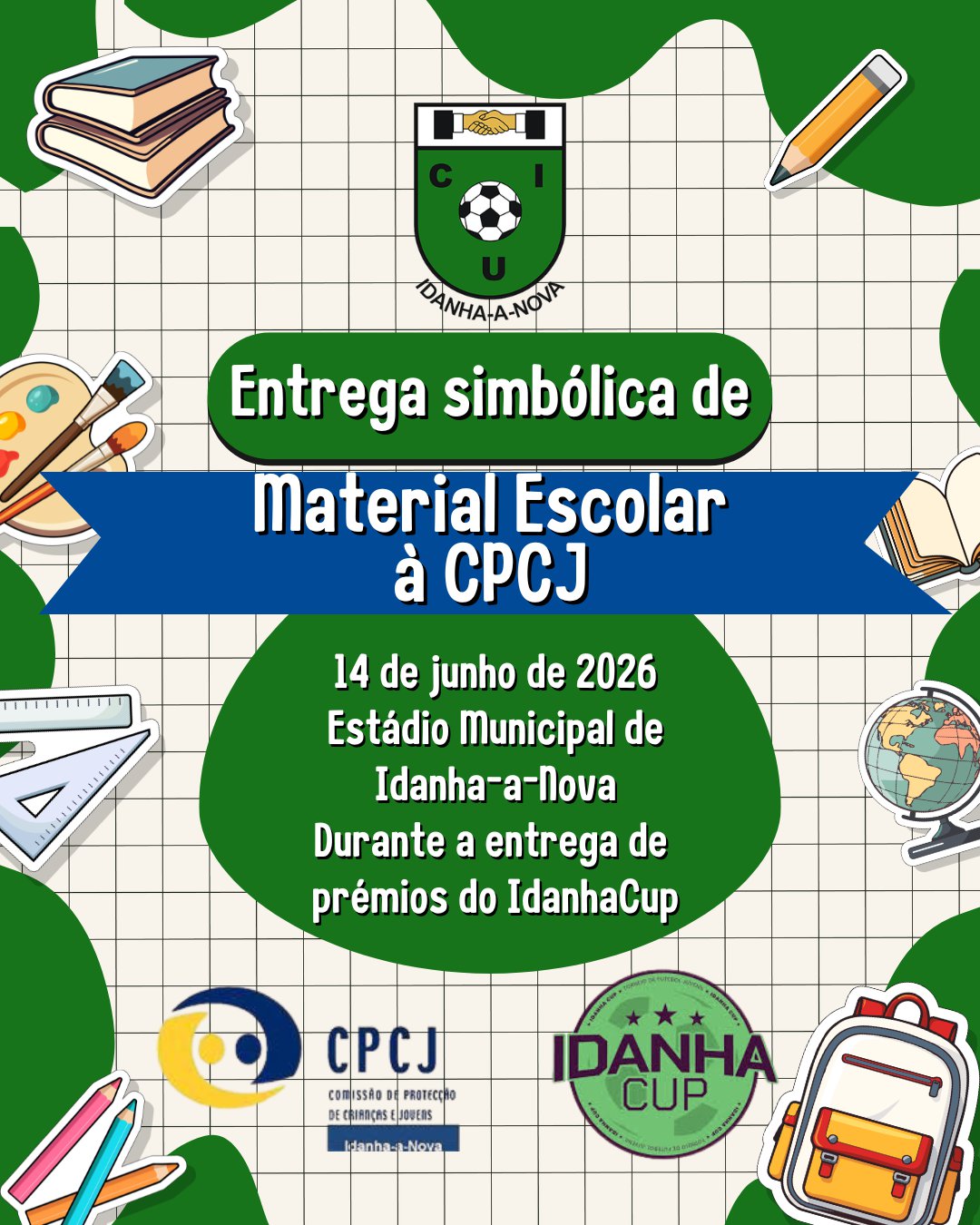 Entrega Simbólica de Material Escolar à CPCJ