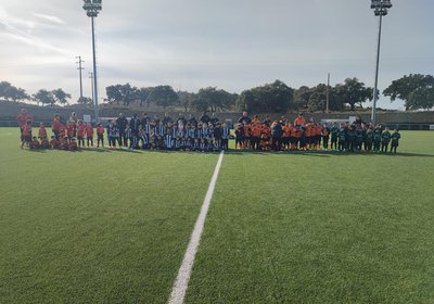 Encontro Desportivo de Futebol para os escalões de Petizes e Traquinas