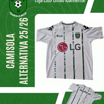 Camisola Oficial Alternativa Branca Época 2025/2026