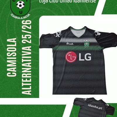 Camisola Oficial Alternativa Preta Época 2025/2026