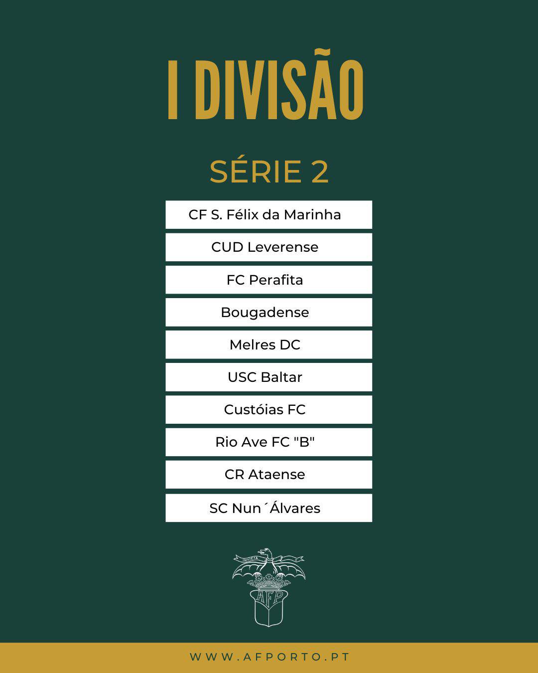 Custóias FC na série 2 da 1ª Divisão