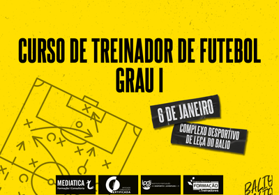 Curso de Treinador de Futebol - Grau I