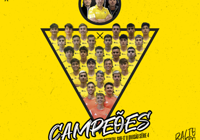 Sub17 Campeões de Série!