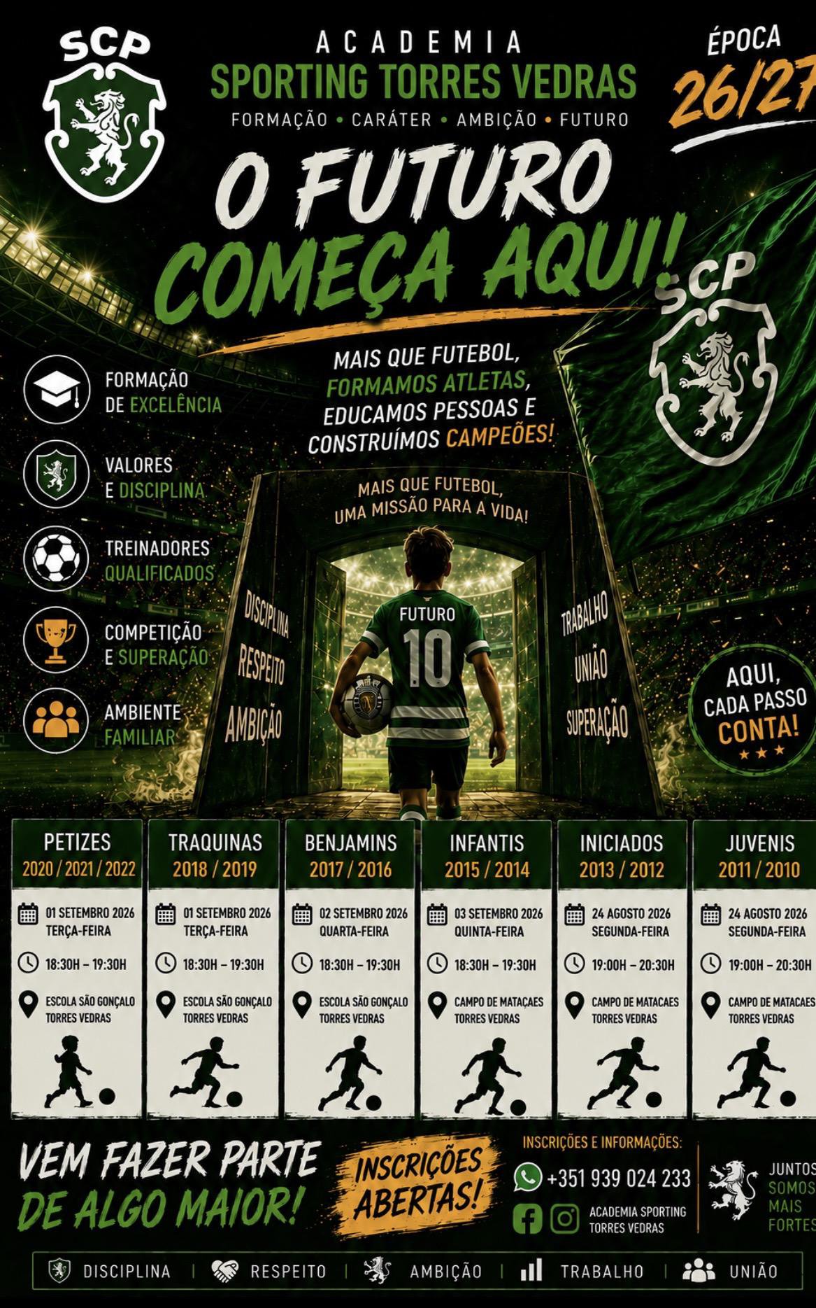 NOVA ÉPOCA DESPORTIVA 26/27!