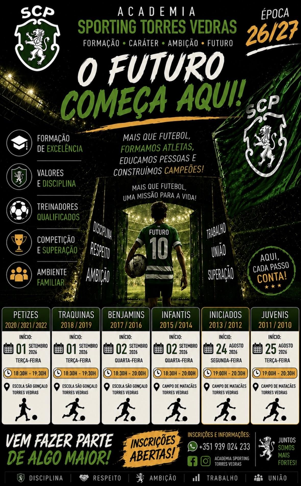 ÍNICIO ÉPOCA DESPORTIVA ASTV 26/27