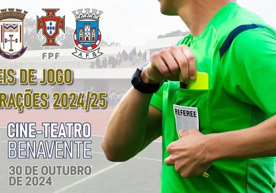 Formação sobre Leis de Jogo e Alterações para 2024/2025