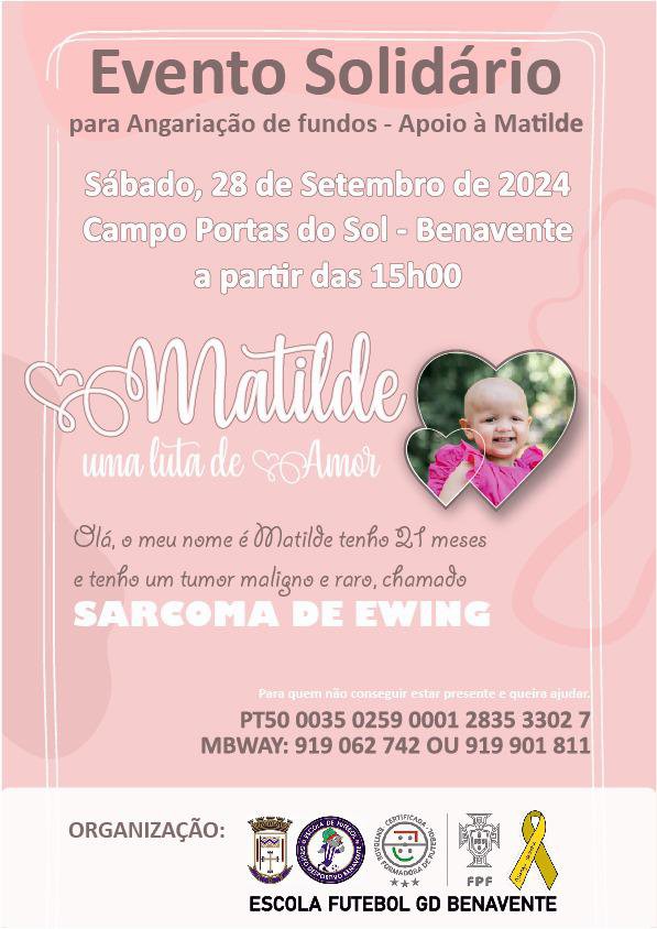 EVENTO SOLIDÁRIO - Apoio à Matilde