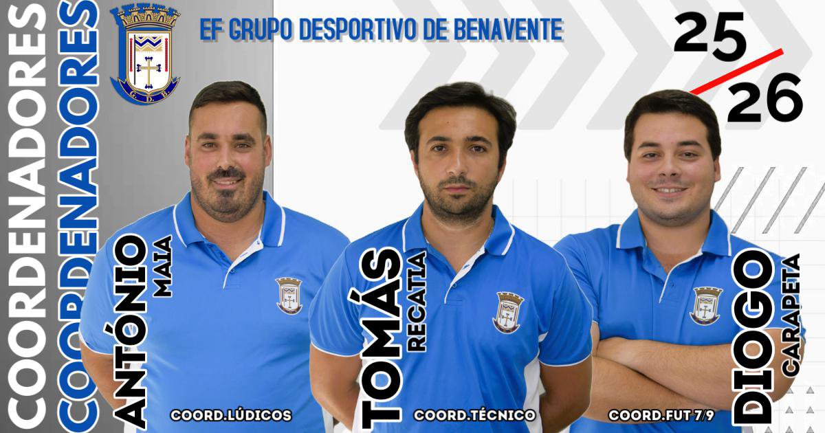 Apresentação da Equipa Técnica de Coordenação 2025/26