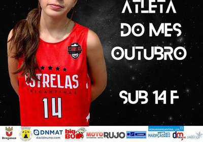 Atleta do mês de Outubro