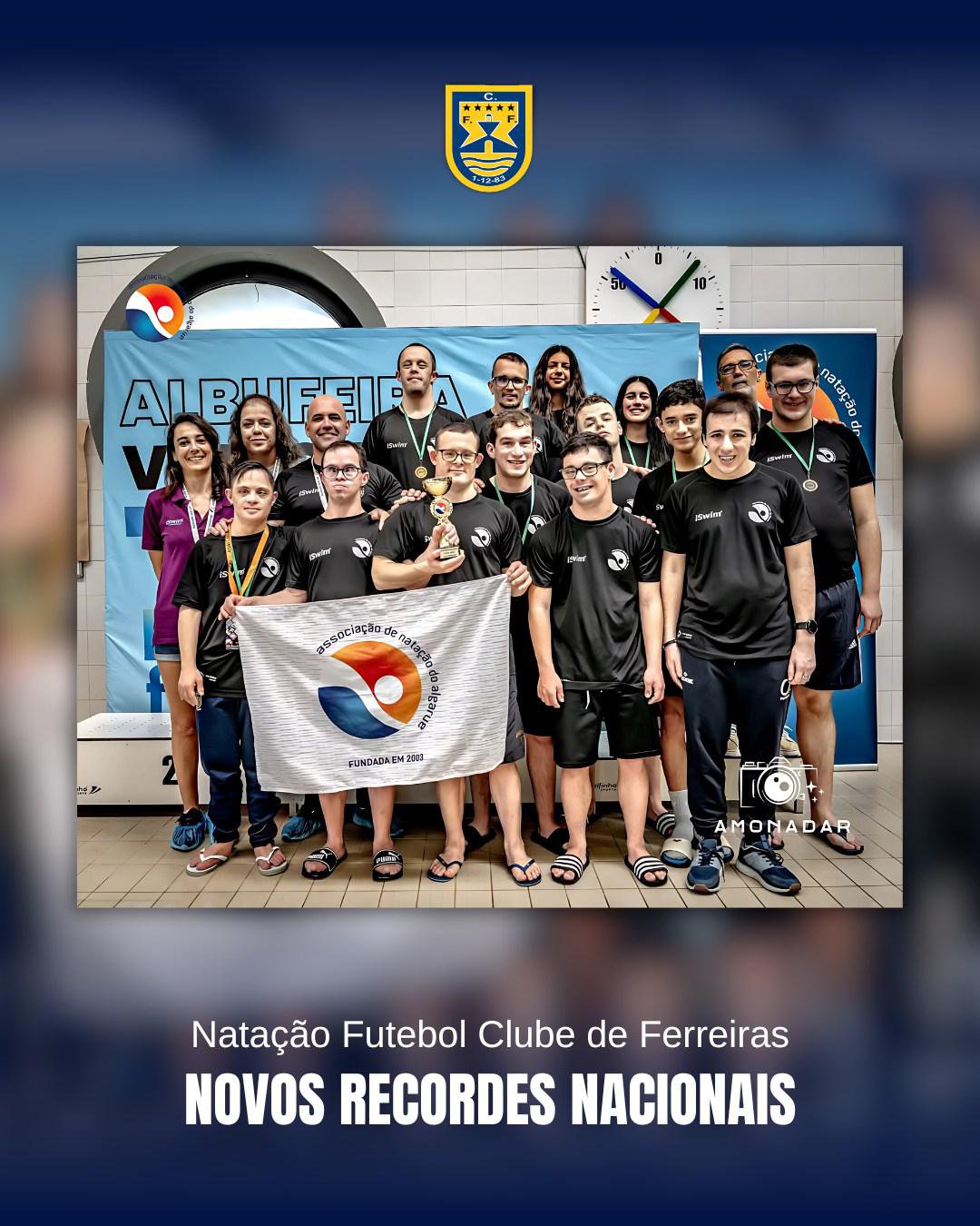 Recordes Nacionais no Open de Natação Adaptada do Algarve!