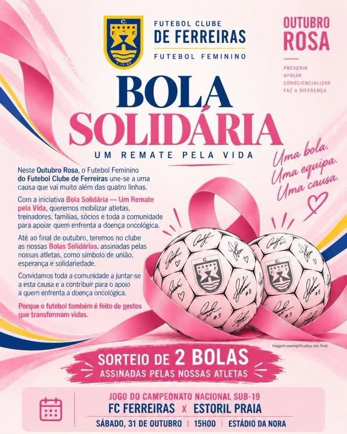 BOLA SOLIDÁRIA — UM REMATE PELA VIDA