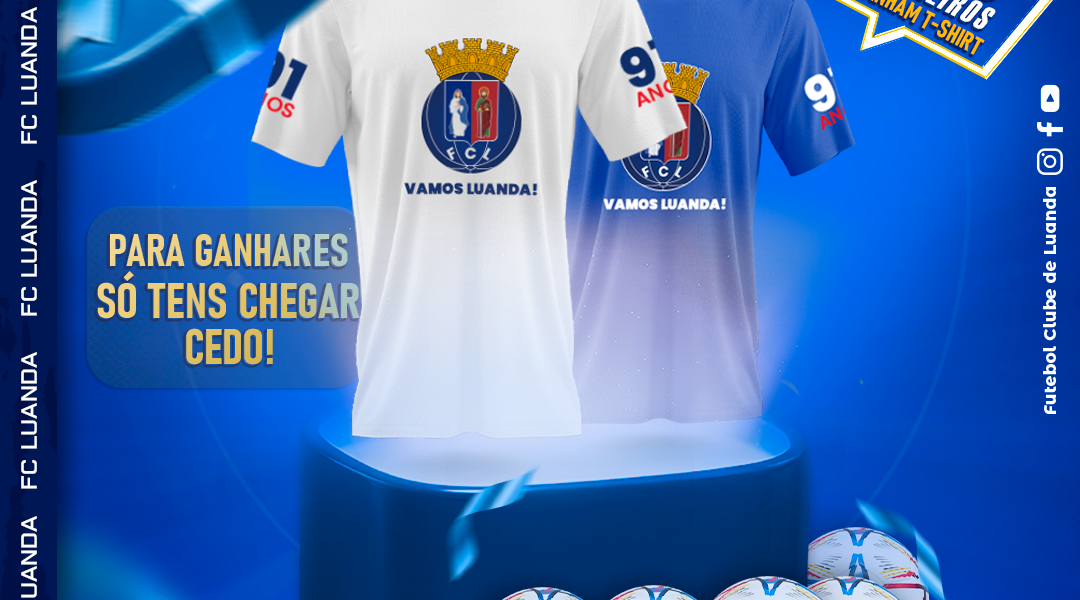SORTEIO E DISTRIBUIÇÃO DE CAMISAS E BRINDES