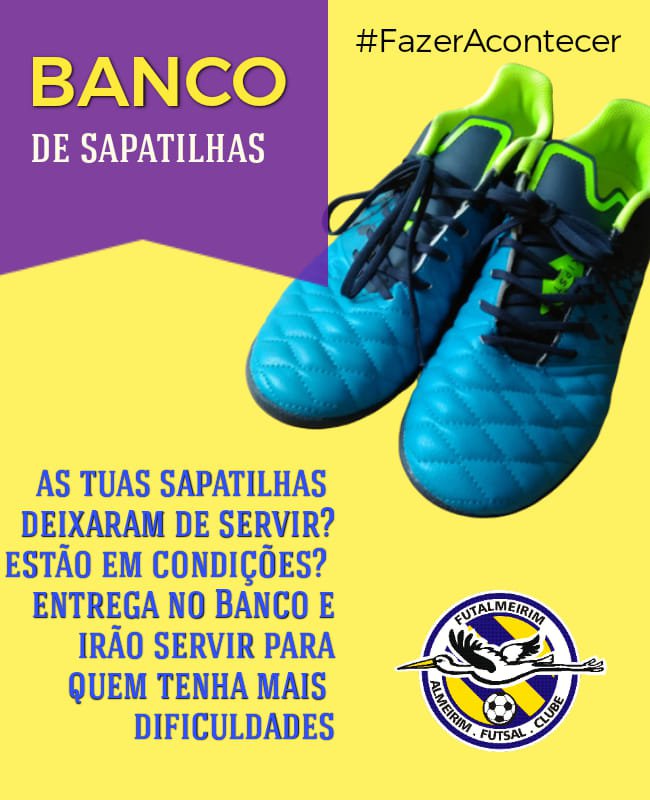Banco de Sapatilhas