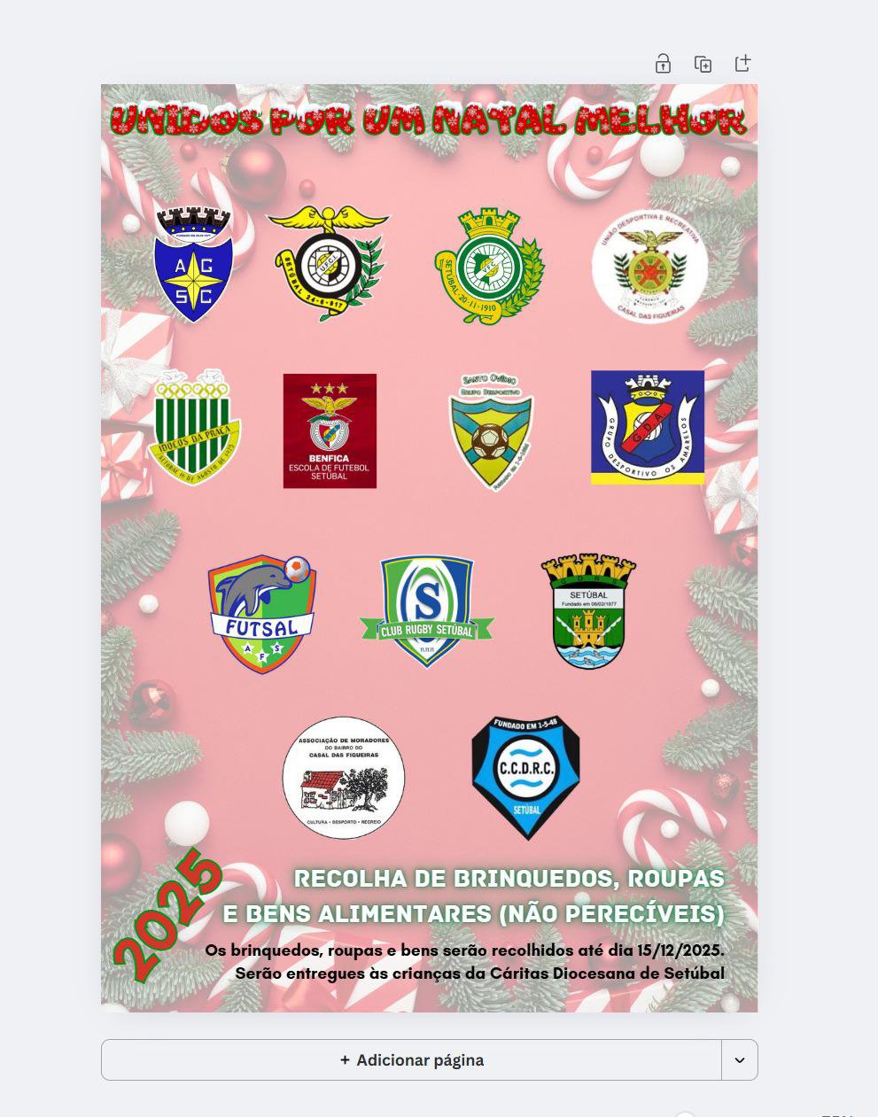 Unidos por um Natal melhor!