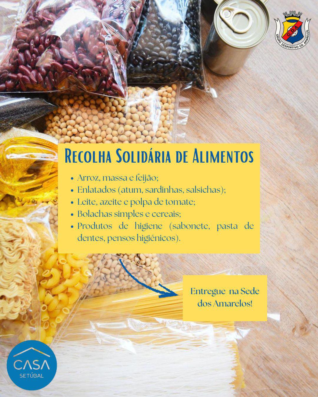 Recolha Solidária de Alimentos!