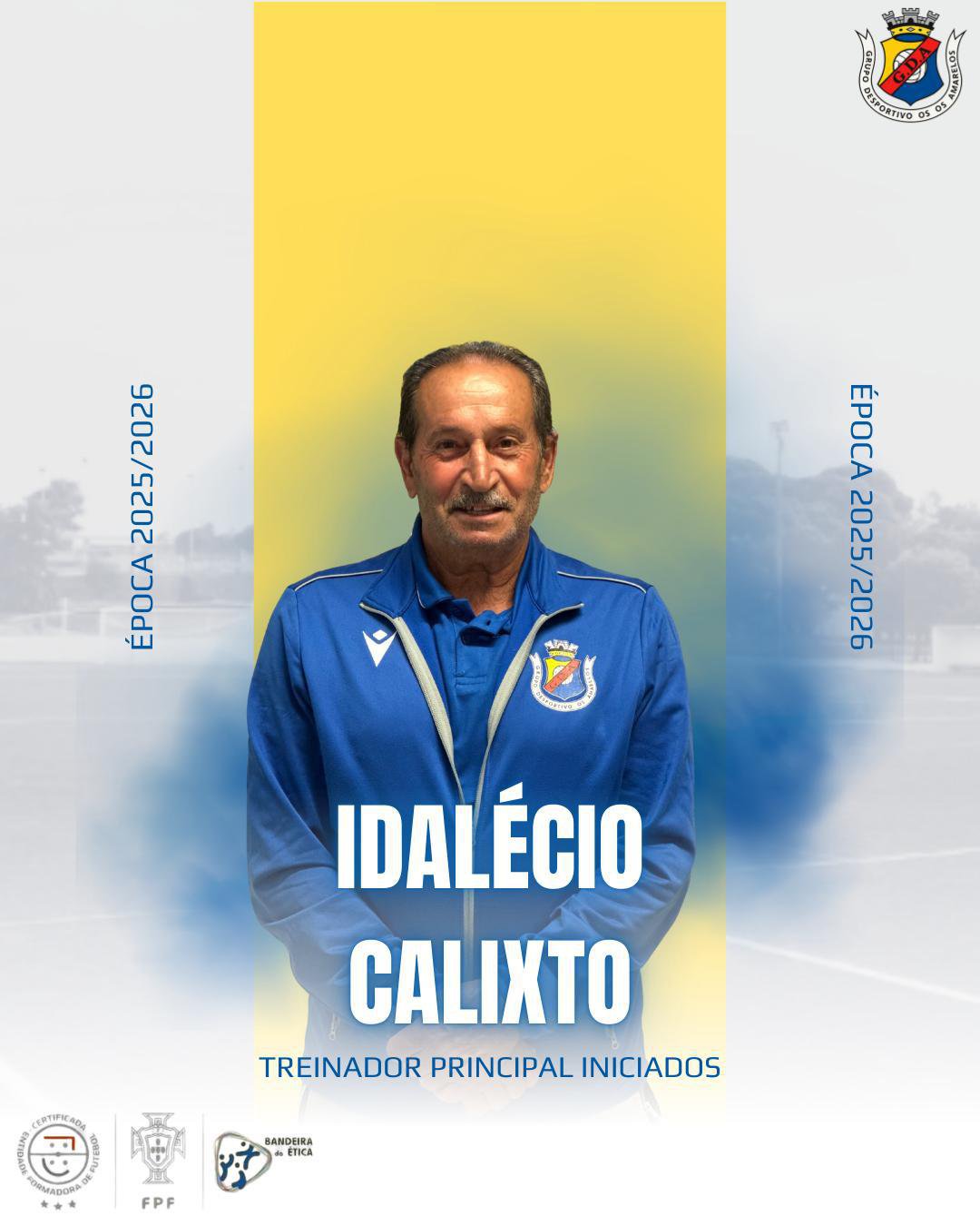 Treinador Principal - Iniciados 25/26