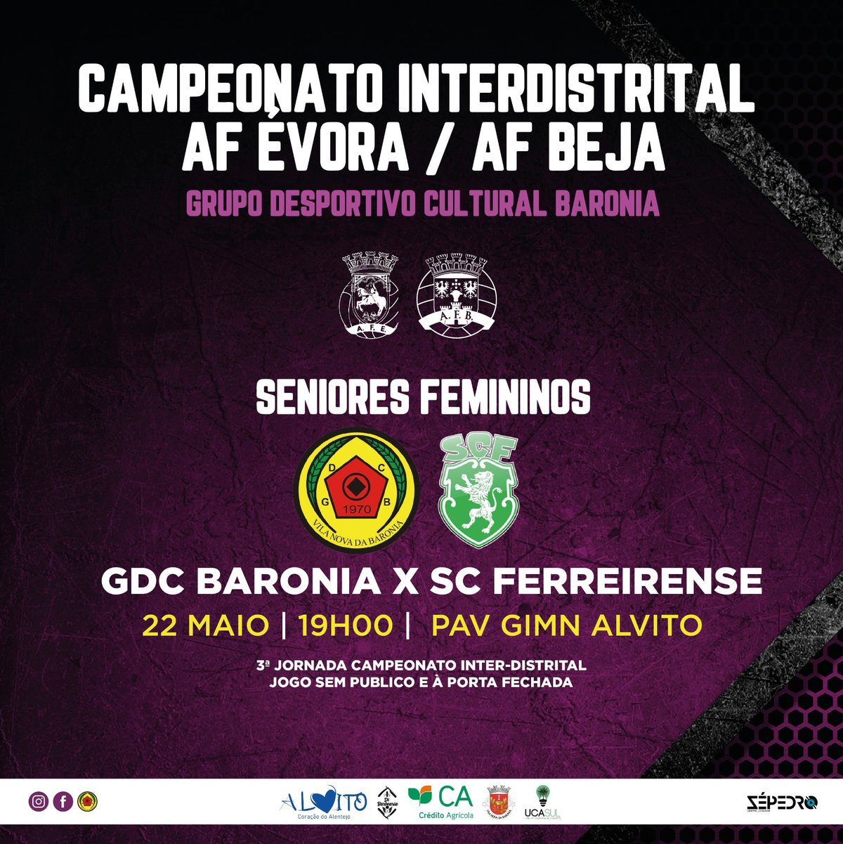 Jogo - GDC Baronia x SC Ferreirense