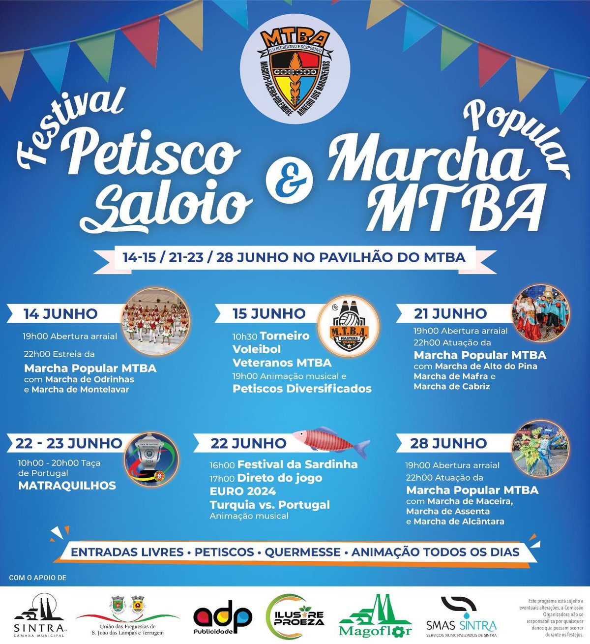 Festival do Petisco Saloio & Marcha Popular do MTBA
