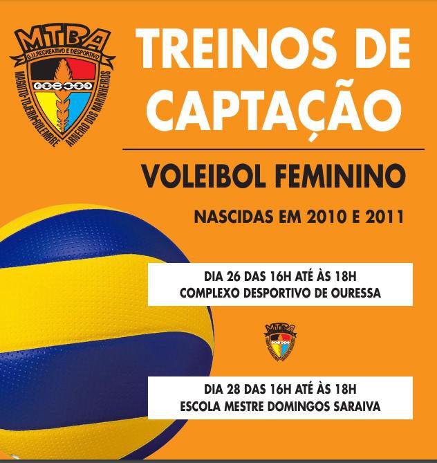 Voleibol - Treinos de Captação
