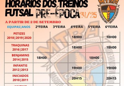 Futsal - Época desportiva 2024/2025