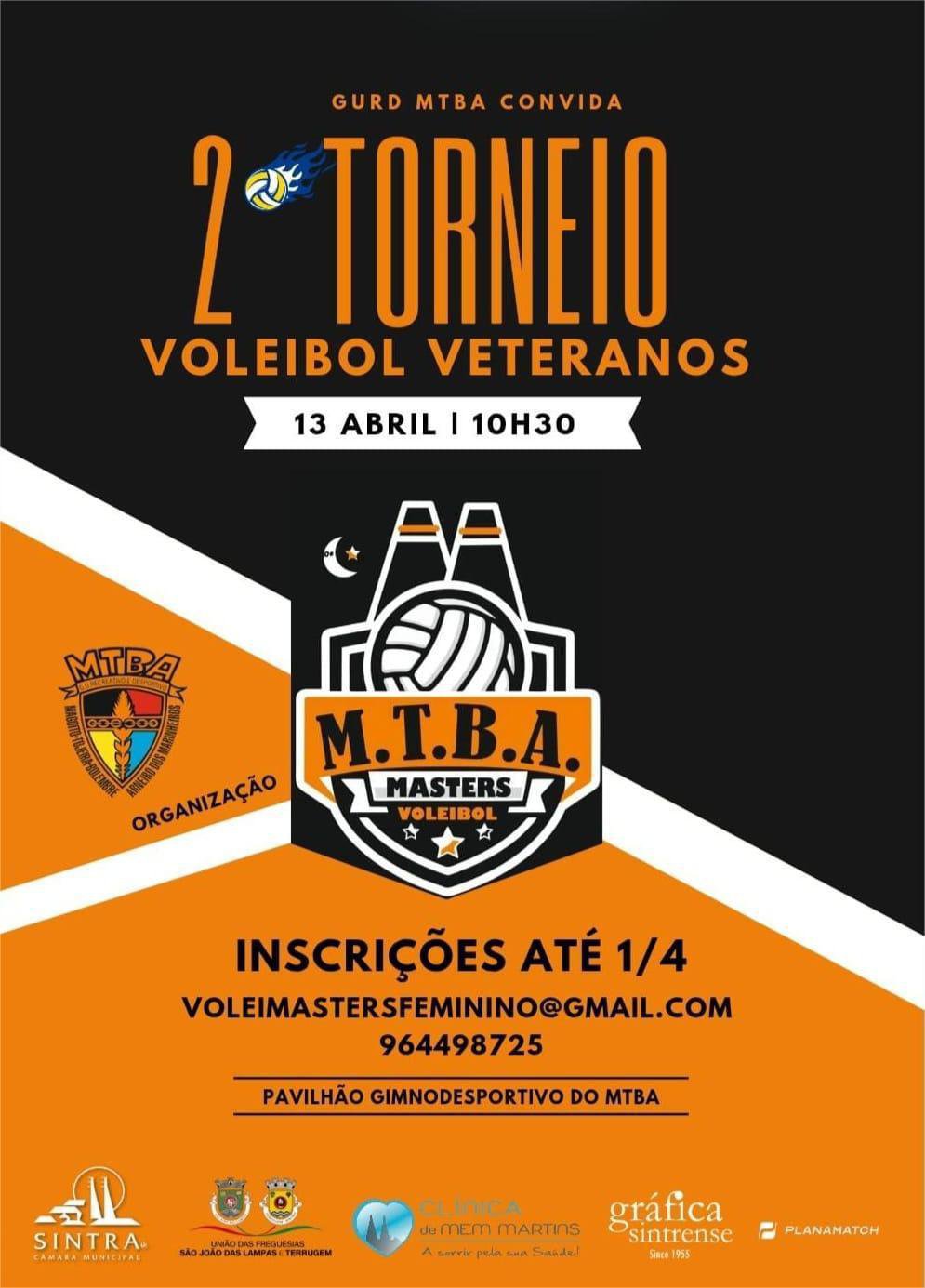 2º Torneio de Voleibol - Veteranos - 13 abril