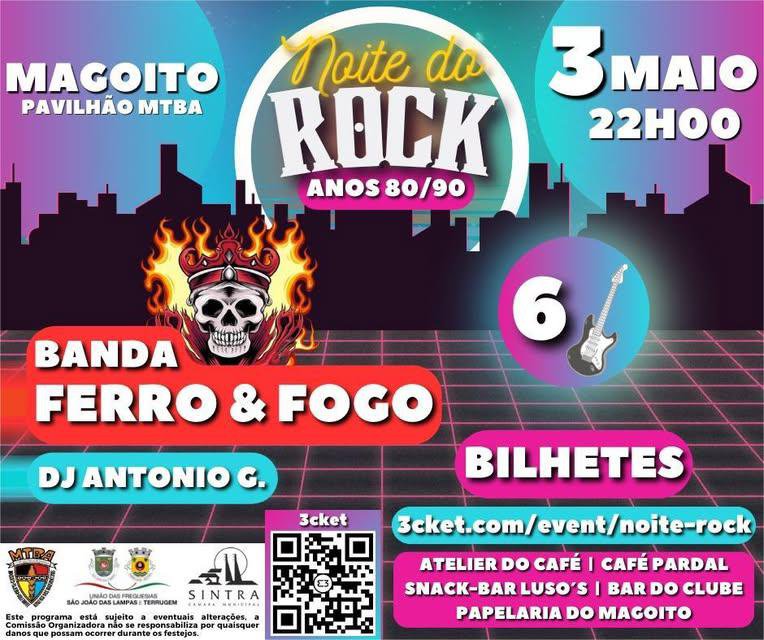 Noite do Rock - Anos 80/90