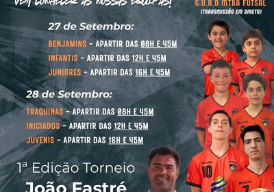 Futsal - 1º Edição do Torneio João Fastré
