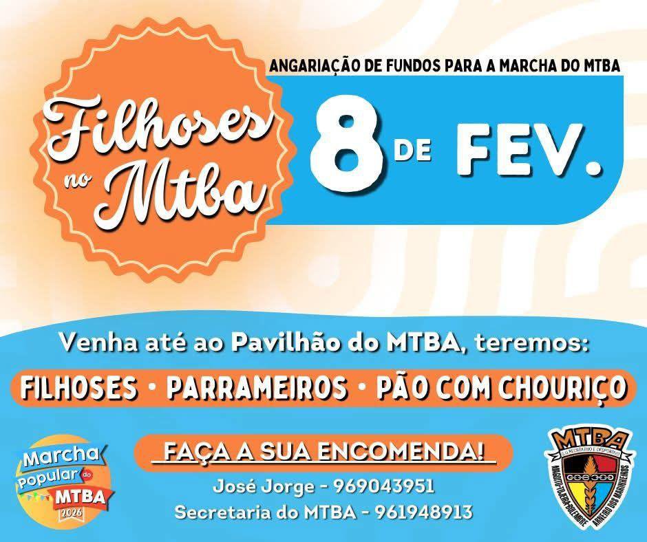 Filhoses no MTBA | 8 de Fevereiro