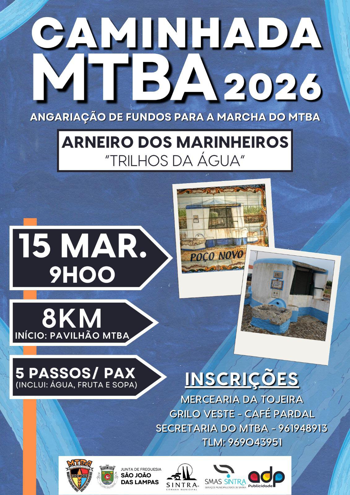 Caminhada MTBA 2026 / Arneiro dos Marinheiros - Trilhos de Água