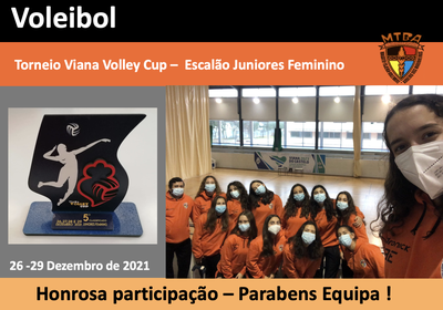 MTBA participa no Torneio Viana Voley