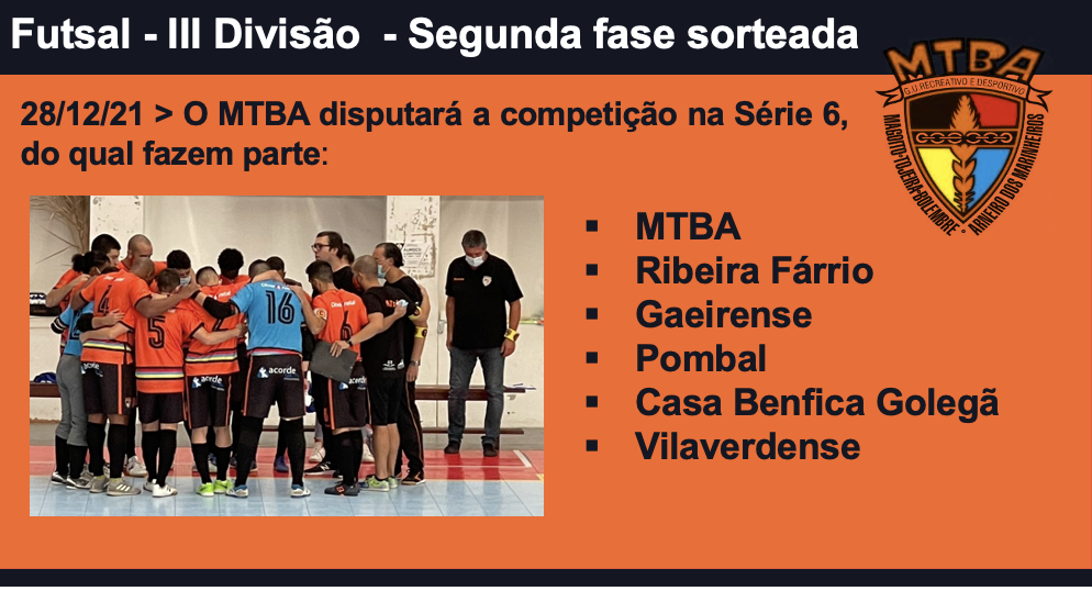 Futsal - Seniores - III Divisão