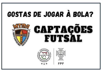 Captações Futsal - Epóca - 2024/2025