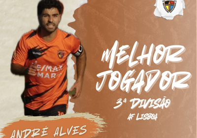 Capitão André Alves - Melhor Jogador 3ª Divisão da AFL