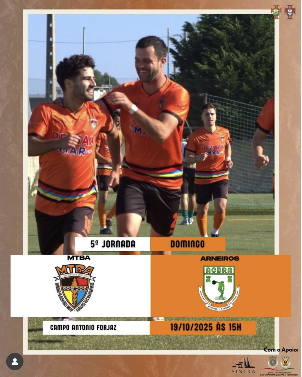 Futebol - 5ª Jornada - MTBA vs  ARNEIROS