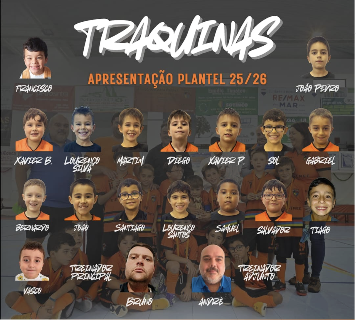 Futsal - Formação - Plantel 2025/2026