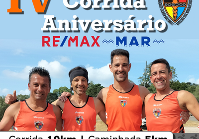 IV - Corrida Aniversário - REMAX Mar