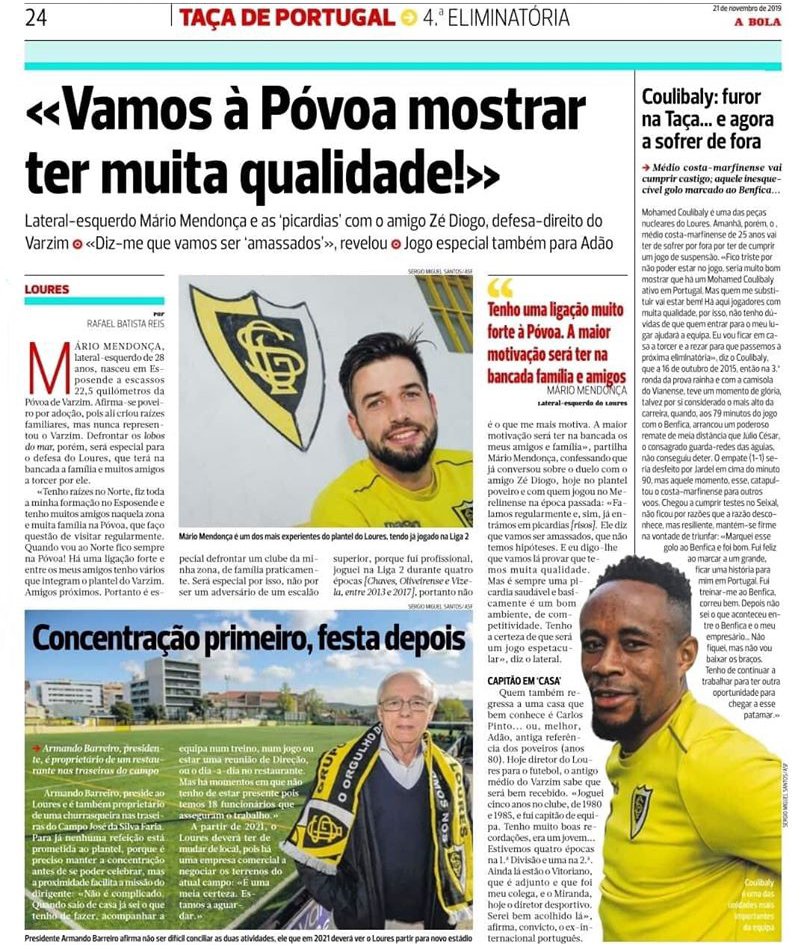 Antevisão Taça de Portugal