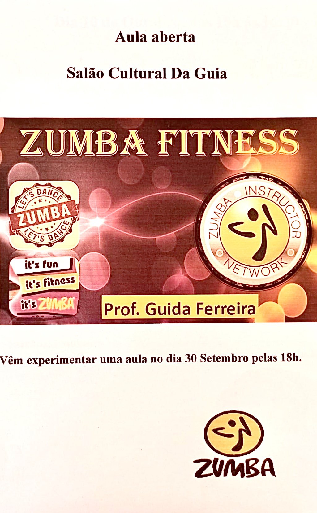 Zumba Fitness | Aula aberta
