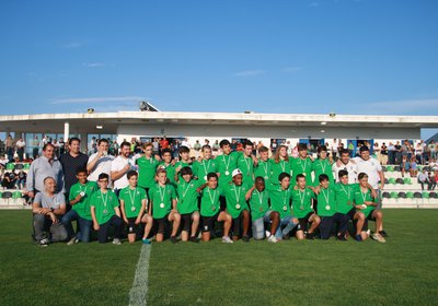 Iniciados sagram-se Campeões do Algarve