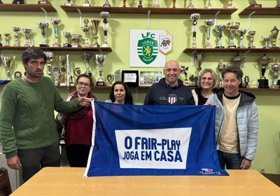 🟢⚪ Leões FC Tavira assinam protocolo “O Fair-Play Joga em Casa”