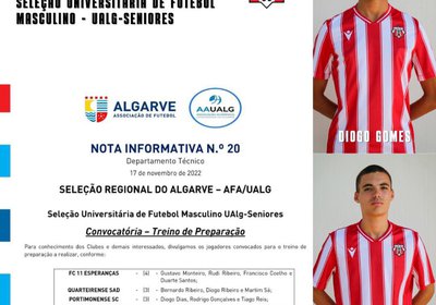 Seleção Universitária de Futebol Masculino UAlg-Seniores