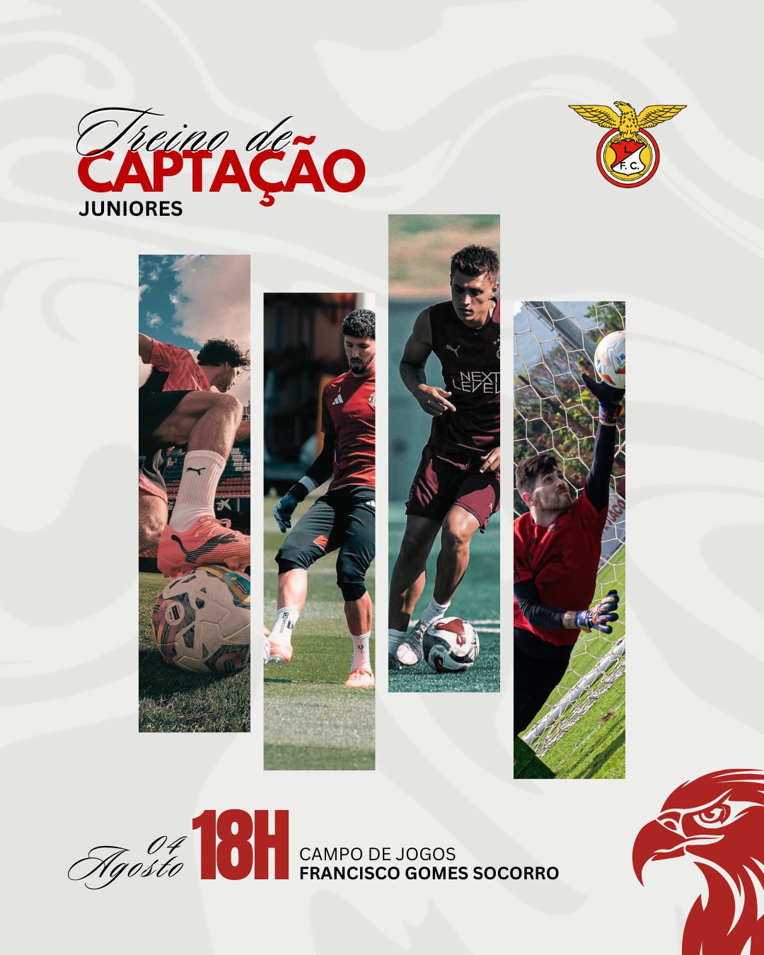 Treino de Captação de Juniores
