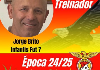 Jorge Brito assume comando técnico dos Infantis Fut 7